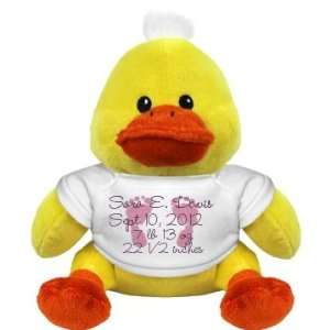  Newborn Baby Duckie Custom Plush Duckie Toys & Games