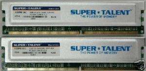 ST 2GB DDR 400 PC 3200 low density 184pin Memory Ram  