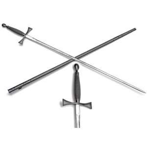  Medieval Sword with Crusader Cross: Sports & Outdoors