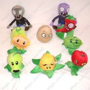 Brand new 10 figures of Plants Vs Zombies soft toy  