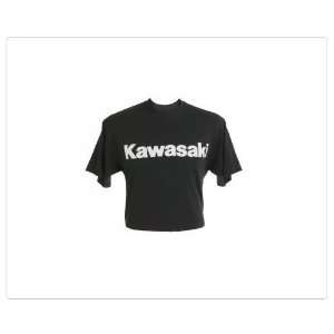 Kawasaki Logo T Shirt Black   Size X Large