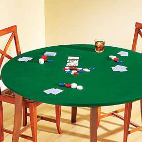 FELT TABLETOP TABLECOVER round POKER TABLE ~NEW~  