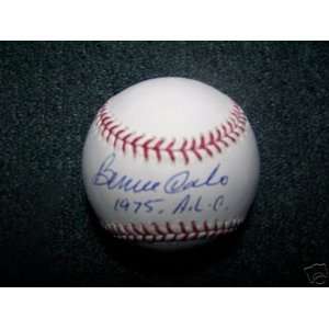  Bernie Carbo 1975 Alc Signed Baseball W/coa Sports 