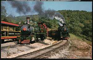 BLOWING ROCK NC Tweetsie Railroad 2 Locomotive Engines  