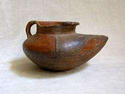 Pre Columbian Early Mayan Pottery Shoe Jar   200 BC  