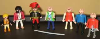 Vintage Geobra Playmobil Figure People Lot Pirate? 1974 1986 1992 1997 