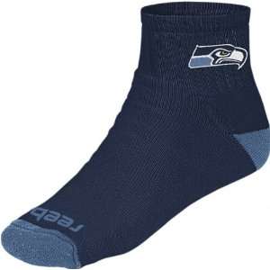 Seattle Seahawks Team Quarter Socks (3 Pack)  Sports 