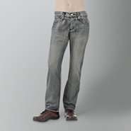  The Jean People Mens Slim Straight Jeans   Silver Fox 