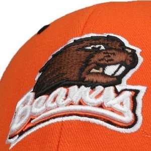   Oregon State Beavers Team Color Flex Fit Logo Hat