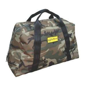 Camo Carry All Equipment Bag / 11 x 24 x 14 / rigid bottom / heavy 