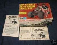1970s MPC Don Garlits Swamp Rat 1 R Dragster Box  
