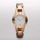 Armani Exchange Stainless Steel Rose Gold Ladies Watches Bracelet 