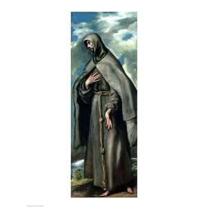  St.Francis of Assisi   Poster by El Greco (18x24)
