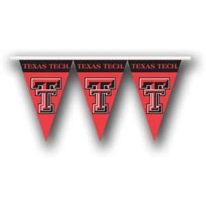   Texas Tech Red Raiders 25ft Pennant Banner Flags