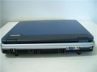 Blue Toshiba Satellite A45  15 WiFi Internet Laptop  