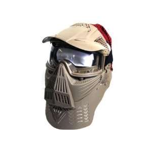  Transformer Modular Airsoft / Paintball Mask w/ Visor & Neck Guard 