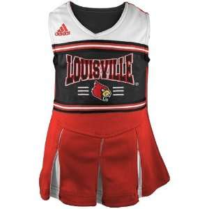  Cardinals Red Preschool Two Piece Cheerleader Dress