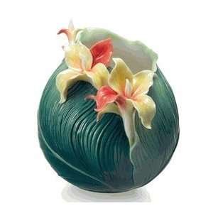  Brilliant Blooms Canna lily flower small vase: Everything Else