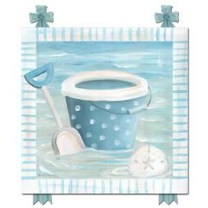  Blue Tide Pail And Shovel Canvas Reproduction Everything 