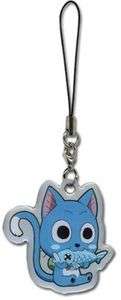 Fairy Tail   Happy Figure Cell Phone Charm GE6428  