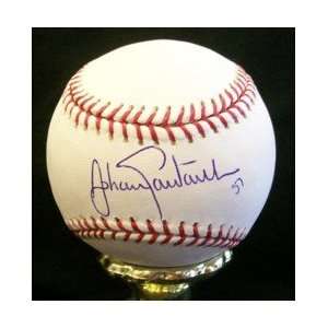  Johan Santana Autographed Baseball   Autographed Baseballs 