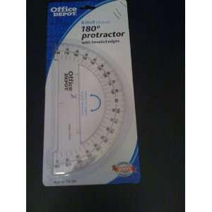 448721 Part# 448721 PROTRACTOR,6,180,DEGREES 1/PK from Office Depot