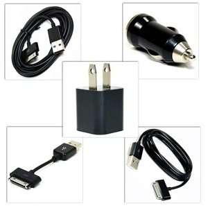  Bluecell 5 set Black Color (3 Inch/3 Ft/6 Feet) USB Charge 