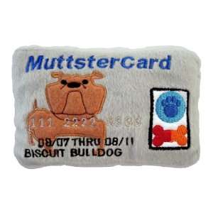 Muttstercard Plush Dog Toy:  Kitchen & Dining