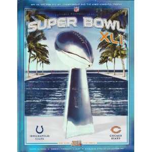 Super Bowl XLI Magazine