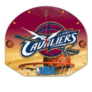 Cleveland Cavaliers Official Logo Backboard Clock: Sports 