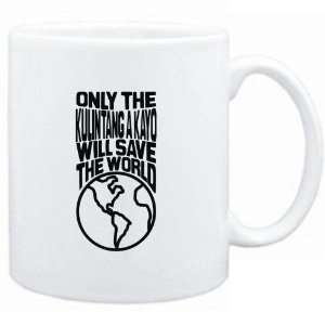  Mug White  Only the Kulintang A Kayo will save the world 