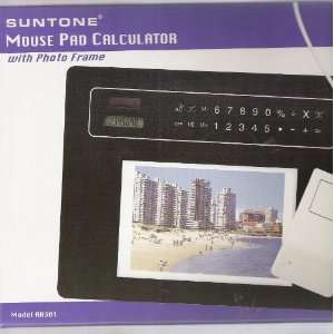  SUNTONE Mouse Pad Calculator with Photo Frame Office 