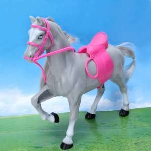   Mane And Pink Saddle For Barbie Ken Dolls : Toys & Games : 