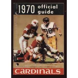  1970 St. Louis Cardinals NFL Media Guide   Sports 