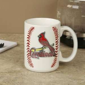 St Louis Cardinals Pewter Logo Baseball Coffee Mug:  