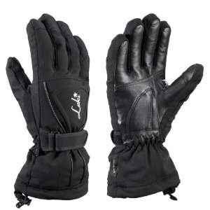  Leki Womens Lotus S Gloves   Black/Silver Sports 
