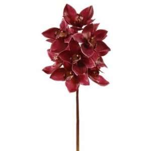  Silk Flowers Artificial 95308.FU Orchid Cymbidium Full 