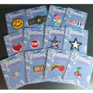  Expressions Iron On Embroidery Patch Case Pack 36 Patio 