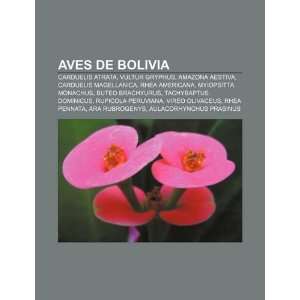  Aves de Bolivia Carduelis atrata, Vultur gryphus, a 