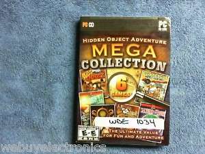   Object Adventure Mega Collection 6 Games PC SEALED 895318001302  