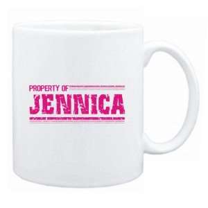  New  Property Of Jennica Retro  Mug Name
