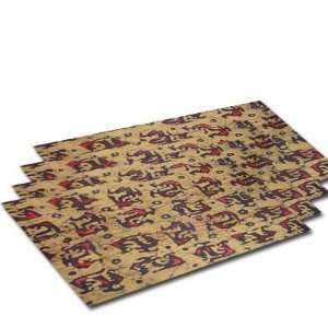   RF Textiles PLCMT225Set4 Batik Placemat Set of 4   225