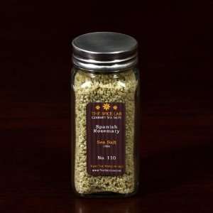 Spanish Rosemary Sea Salt   in Spice Bottle   Packaged by TheSpiceLab 