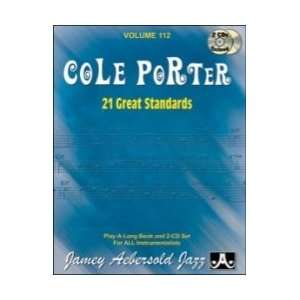 Jamey Aebersold Vol. 112 Book & CD   Cole Porter 21 Great 