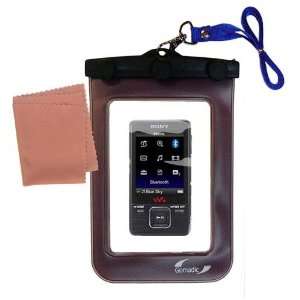 Gomadic Clean n Dry Waterproof Protective Case for the Sony Walkman 