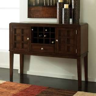 Standard Furniture Cape Point Sideboard in Dark Brown Cherry at  
