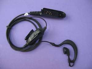 Flexible Ear Hanger PTT Headphone For Motorola GP340 HT  