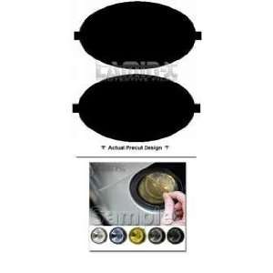  (03 05) Oval Fog Vinyl Film Covers by LAMIN X Gun Smoked: Automotive