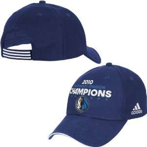 adidas Dallas Mavericks 2010 Southwest Division Champs Hat  