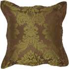   1818D 18 in. x 18 in. Down Filled Decorative Pillows   Brown and Green
